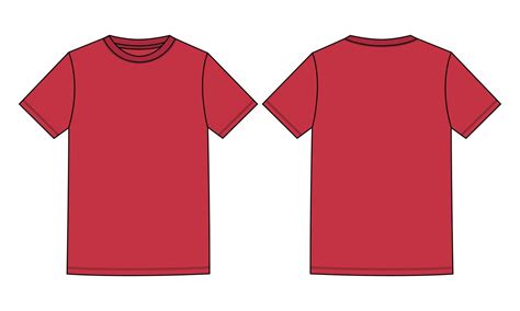 Red T Shirt Template Vector Art, Icons, and Graphics for Free Download