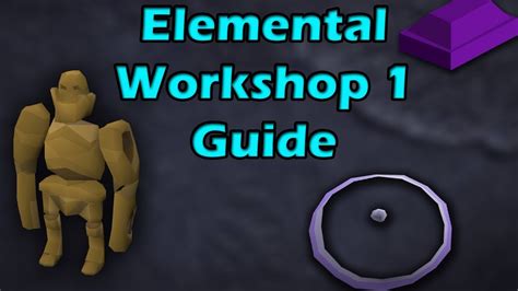 OSRS Elemental Workshop 1 Quest Guide - Fastest Quest In Game - YouTube