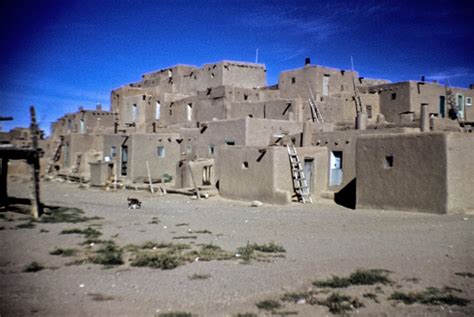 Free Vintage Stock Photo of Native American Pueblo, Taos - VSP