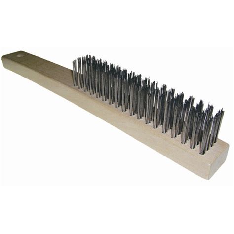 Josco 4 Row Long Stainless Steel Wire Brush | Bunnings Warehouse