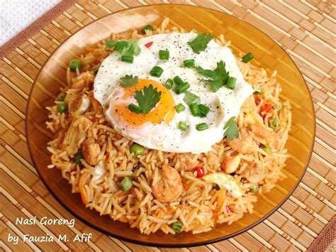 Nasi Goreng - Fauzia’s Kitchen Fun | Ricette, Nasi goreng, Piatti di riso