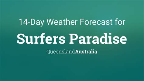 Surfers Paradise, Queensland, Australia 14 day weather forecast