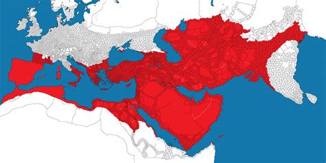 map of the umayyad caliphate by mathias28700 on DeviantArt