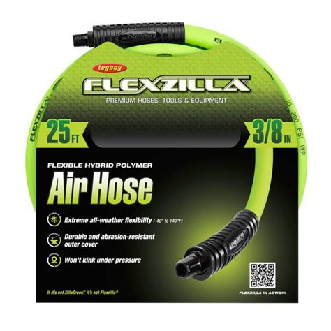 Flexzilla Premium Hybrid Polymer Air Hose - HFZ3825YW2 | Blain's Farm & Fleet