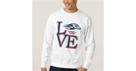 Liberty University Love Sweatshirt | Zazzle.com