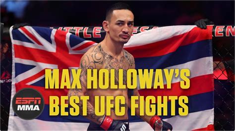 Max Holloway’s best UFC fights | Highlights | ESPN MMA - YouTube