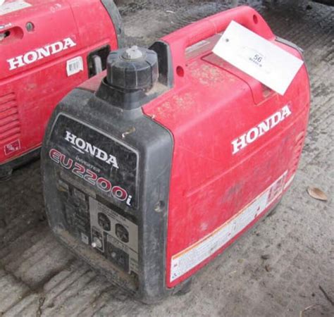 Honda EU2200i Generator | Live and Online Auctions on HiBid.com