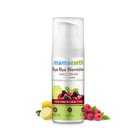 Mamaearth Bye Bye Blemishes Face Cream, For Pigmentation & Blemish ...