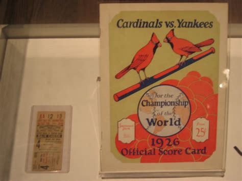 1926 World Series Scorecard | Baseball's Gateway to the West… | Flickr