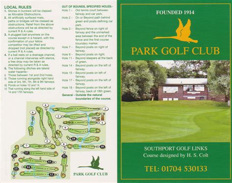 The Course - Park Golf Club