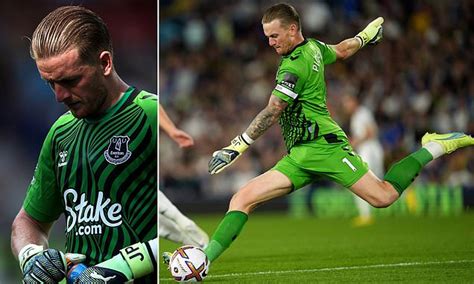 Everton goalkeeper Jordan Pickford's thigh injury is 'down to his powerful kicking ability ...