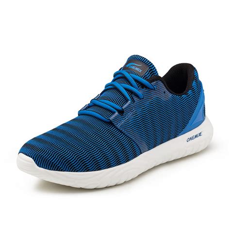 Latest Blue Zebra Sneakers ONEMIX Sport Men's 250 Shoes