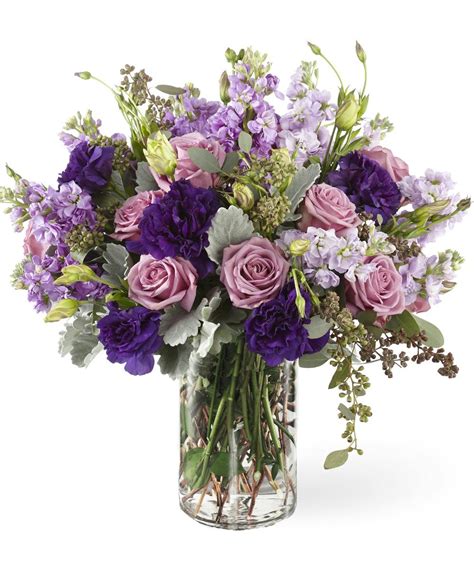 Custom Purple & Lavender Flower Arrangements by Carithers Flowers Atlanta