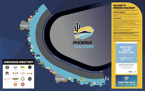 Phoenix Raceway Seating Map