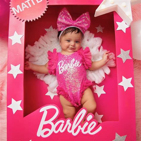 Baby Photo Prop Romper | Baby Barbie Halloween Costume | Barbie Outfit ...