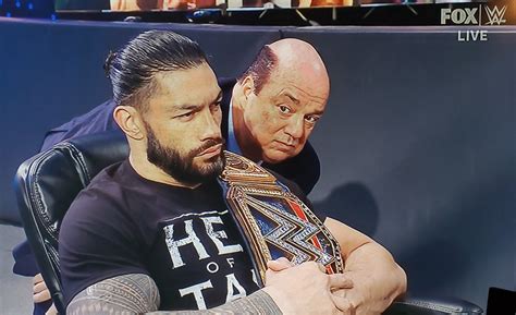 Paul Heyman Roman Reigns Blank Template - Imgflip