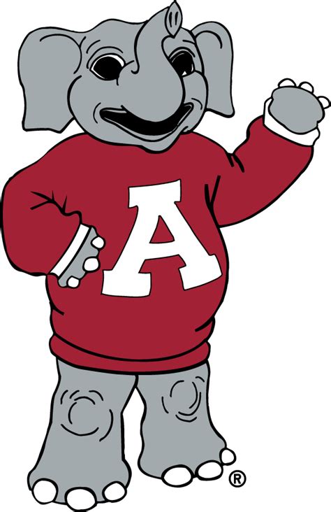 Alabama Crimson Tide Mascot Logo - NCAA Division I (a-c) (NCAA a-c ...