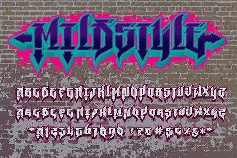 Graffiti Fonts | MildStyle – MasterBundles