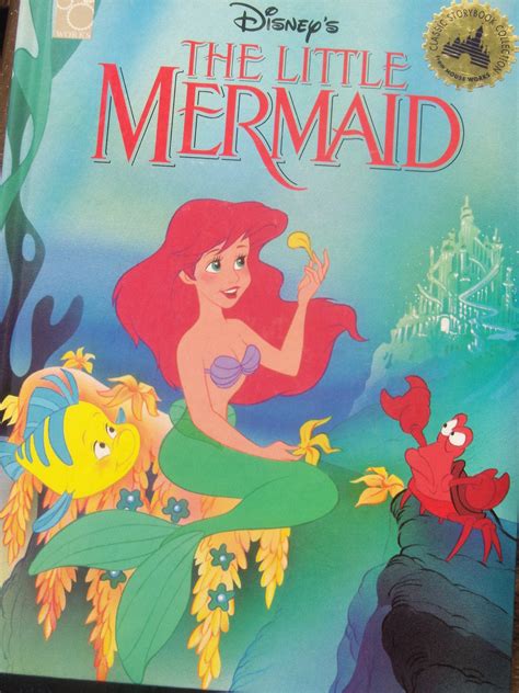 The Little Mermaid Disney Children Book / 1989 by aprilmay72