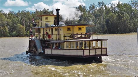 Paddle Steamer Emmylou Murray River Echuca | Victoria Australia Tourist Attractions💙 - YouTube