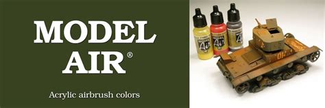 Vallejo Model Air Paint Info and Charts