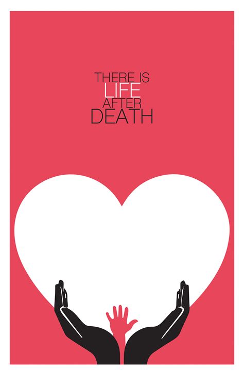 There is life after death - poster design on Behance