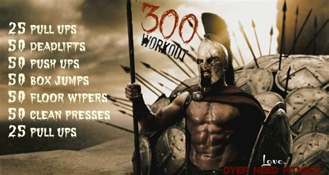 No Fat Jokes Please: Challenge: Spartan 300 Workout... Round Deuce!