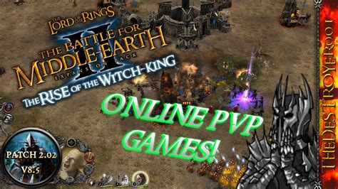 LOTR BFME2 ROTWK Patch 2.02 Multiplayer Games! [May 22, 2022] - YouTube