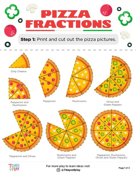 Fractions Pizza