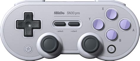 8BitDo SN30 Pro Wireless Controller for PC, Mac, Android, and Nintendo Switch Gray 80DH - Best Buy