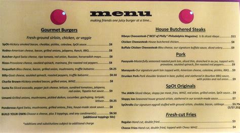 SpOt Burgers Opens Sunday in Brewerytown