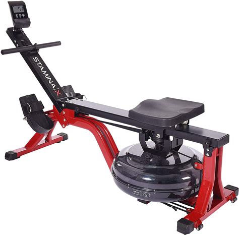 Stamina X Water Rower, Compact Rowing Machine with Heart Rate – Finer Fitness Inc.