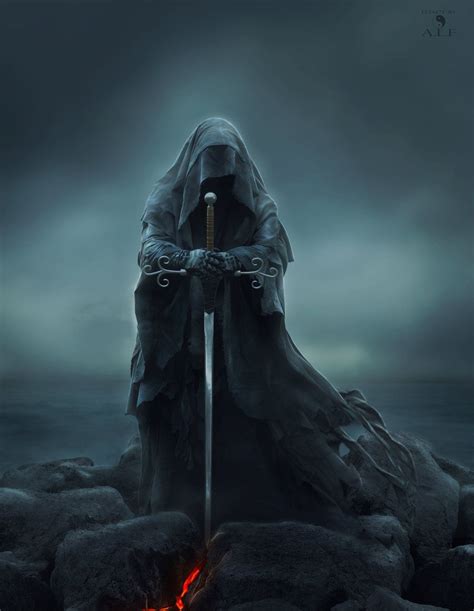 Dark Powers by A-L-F-photoart on DeviantArt | Grim reaper art, Dark power, Dark warrior