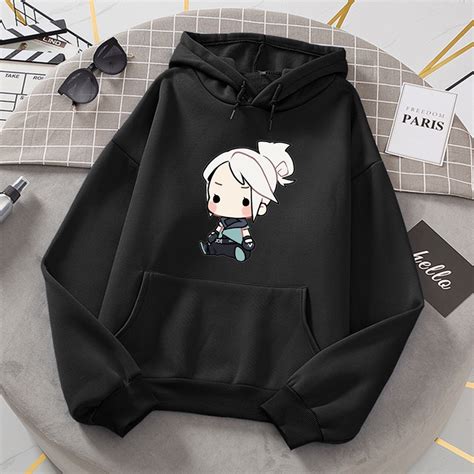 valorant hoodies male graphic grunge printed Korea men hoody pullover y2k aesthetic | Shopee ...