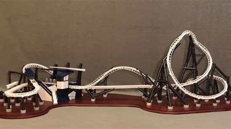 Someone Built A Functional, Scale Model Of Roller Coaster Using 3D Printed Parts