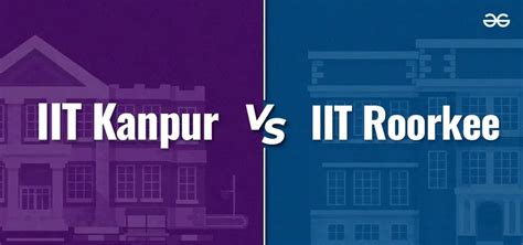 IIT Kanpur vs IIT Roorkee - GeeksforGeeks