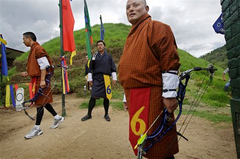 Archery Gives Bhutan Its Sporting Chance - The New York Times