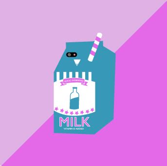 Who doesn't love a cute little milk gif eyy? Illustrator Katie Bennett did a fab job on our milk ...