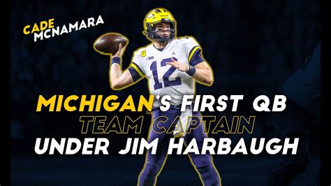 Why Cade McNamara was voted as Michigan football team captain - Win Big ...