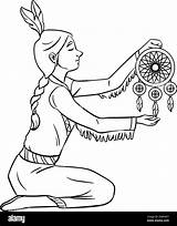 Native American Coloring Sheets Printable sketch template