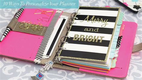 10 Ways to Personalize Your Planner - Strange & CharmedStrange & Charmed