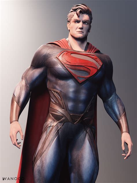 ArtStation - Superman suit design