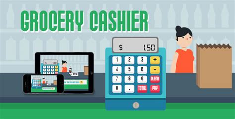 Grocery Cashier Game for Kids: Supermarket Cashier Register Checkout ...