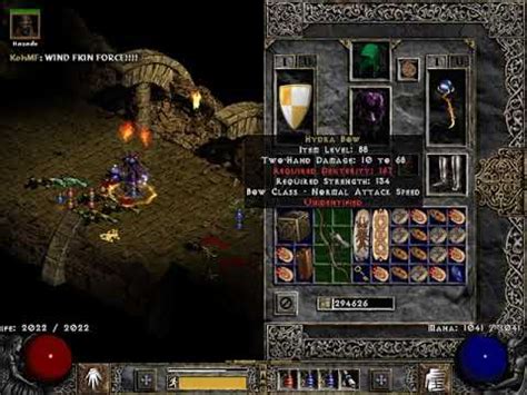 Diablo 2 - Windforce Drop - Holy Grail (484 out of 502) - Rare Item ...