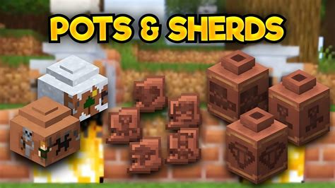 Minecraft 1.20 Update: Exciting Pottery Sherds & Decorated Pots!