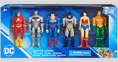 DC Justice League Action Figures 6-Pack Only $25 on Walmart.com (Great ...