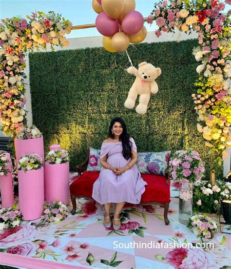 Sreeja Konidela's Baby Shower Photos – South India Fashion | Baby ...