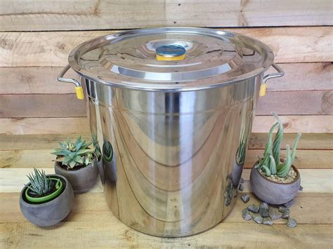 Stainless Steel Pot 50 Litre - Cactus Craft