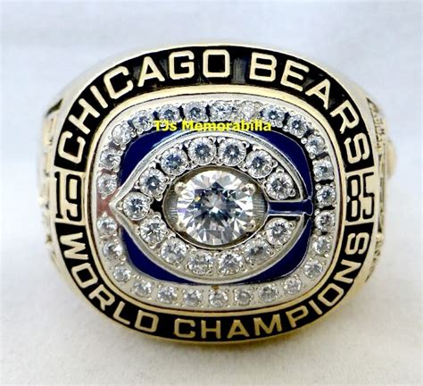 1985 CHICAGO BEARS SUPER BOWL XX CHAMPIONSHIP RING WILLIAM REFRIGERATOR PERRY - Buy and Sell ...