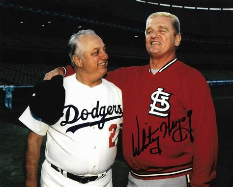 Whitey Herzog Autograph Signed St. Louis Cardinals 8x10 Photo - Tommy ...